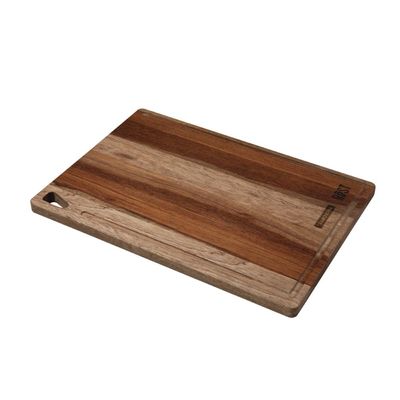FSC Tábua Tramontina Rost para Preparar e Servir em Madeira Jatobá Mesclada com Acabamento Óleo 33x33 cm