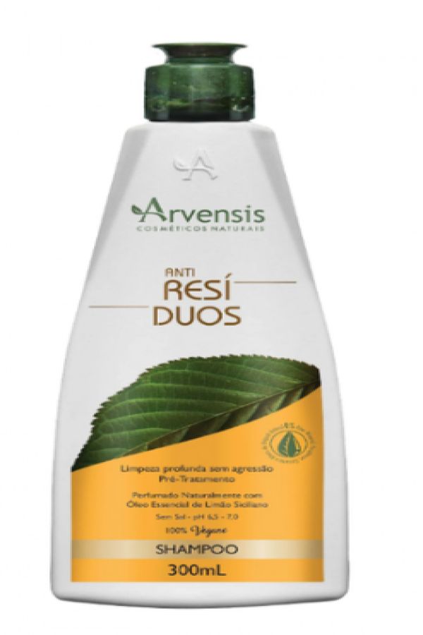 Shampoo Anti Resíduos 300mL - Arvensis