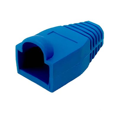 Capa P/ Conector RJ45 Azul 10 Unidades