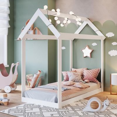 Mini Cama Infantil Para Colchão 148x68 Cr40093 Branco