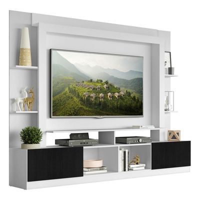 "Estante Tv 65"" E 2 Portas Oslo Multimóveis V3395"