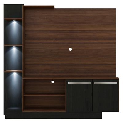 "Estante Tv 55"" Com 3 Leds E 2 Portas Multimóveis V3399"