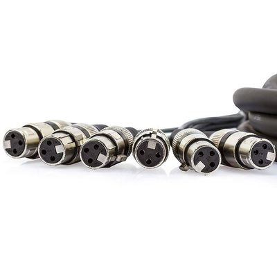 Multicabos Xlr 20 Vias Cirilo Cabos - 25 Mt