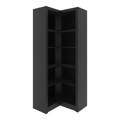 Estante Armário De Canto Multimóveis Cr25034 Preto