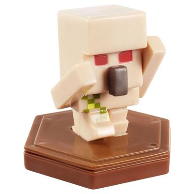 Mini Figura Minecraft Earth 4cm Futuro Golem Furioso - Mattel
