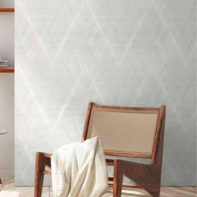 Papel de Parede Antigua Geométrico Branco 388243AG