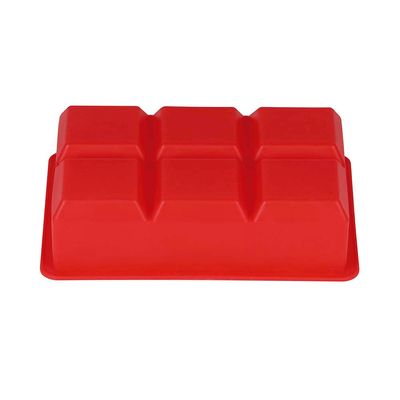 Forma de Silicone para Gelo 6 Cubos