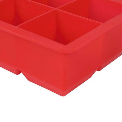 Forma de Silicone para Gelo 6 Cubos