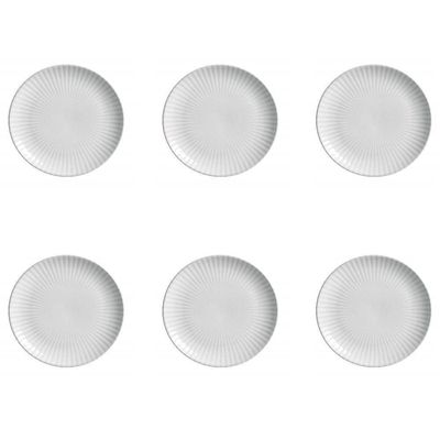 Conjunto De Pratos De Sobremesa 06 Peças Coup Trendy Porto Brasil