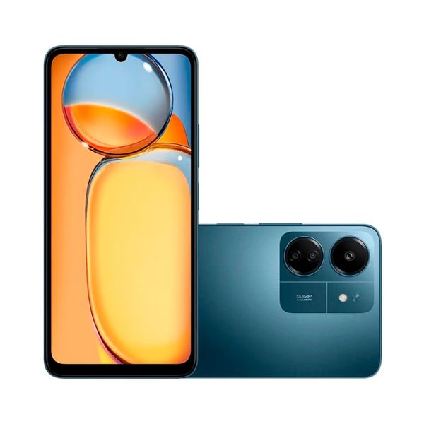 Celular Redmi 13C CX385AZU 8GB 256GB Xiaomi Azul / Bivolt