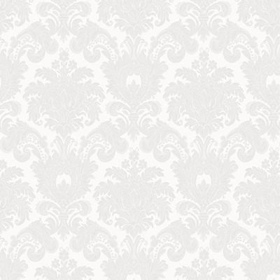 Papel de Parede Tradizioni Damask Branco 33320