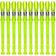 Kit 20 Flautas Doce Germânica Verde Translucida FL 20G G NY