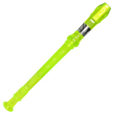 Kit 20 Flautas Doce Germânica Verde Translucida FL 20G G NY