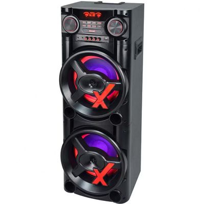 Torre de Som Amvox ACA 1900 com Bluetooth e Função Power X 1900W Preto / Bivolt