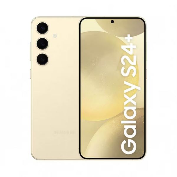 Smartphone Samsung Galaxy S24+ 5G 256GB Tela 6.7 12GB RAM IA Processador Exynos 2400 Câmera Tripla Traseira de 50MP Creme