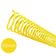 Espirais para Encadernação Amarelo 50mm 450 Folhas 12 und