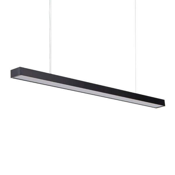 Lustre Pendente Nordecor Otan Bivolt PRETO 4000K LUZ NEUTRA / 4000K - Luz Neutra