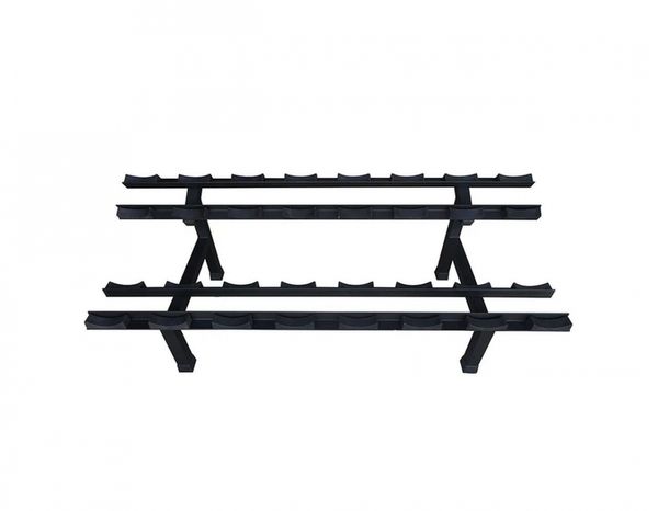 Suporte Expositor de Dumbbells para 10 Pares