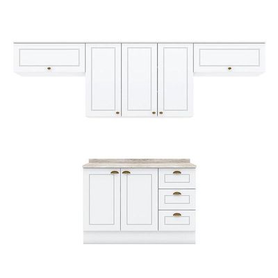 Cozinha Modulada Nova York 5 Peças Branco Hp – Henn