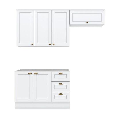 Cozinha Modulada Americana 3 Peças Branco Hp – Henn