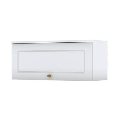 Armário Aéreo 1 Porta Basculante 80 Cm Americana Branco Hp – Henn