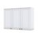 Armário Aéreo 3 Portas 120 Cm Americana Branco Hp – Henn