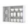 Armário Aéreo 3 Portas 120 Cm Americana Branco Hp – Henn