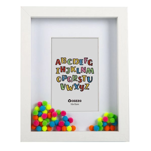 Porta-Retrato Cazza Kids Fun MDF 10x15cm Porta-Retrato Cazza Kids Fun MDF 10x15cm
