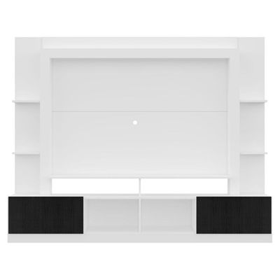 Estante Com Suporte Para Tv Até 65´´ Fg2747 Branca/preta