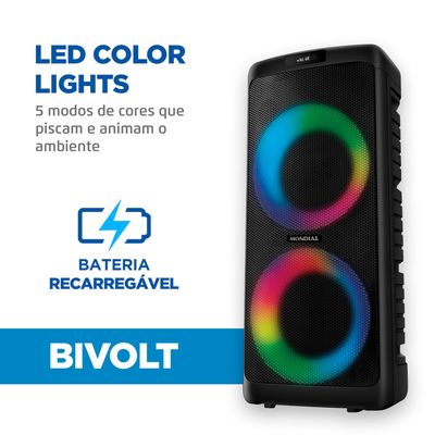 Party Box Mondial Bivolt PBX-600-A BIV