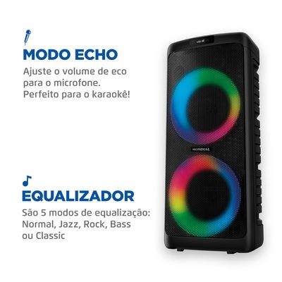 Party Box Mondial Bivolt PBX-600-A BIV