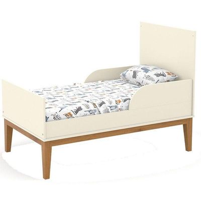 Berço Americano Unique Off White Freijó Eco Wood Com Colchão Gazin - Matic