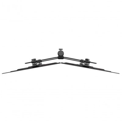 Suporte De Mesa Para 4 Monitores Até 24 Octoo Clipway-4 Preto