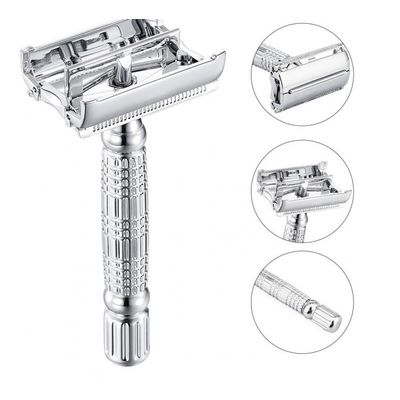 Aparelho Para Fazer Barba Vintage Manual Borboleta Metal