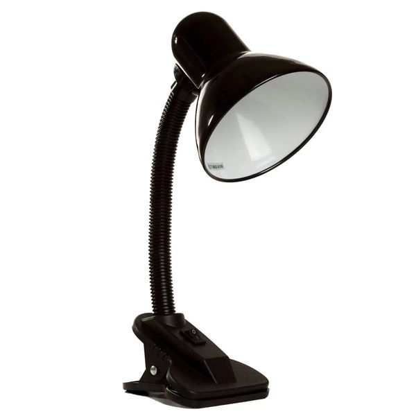 Luminária de Mesa Kian com Garra Preta - E27 40W