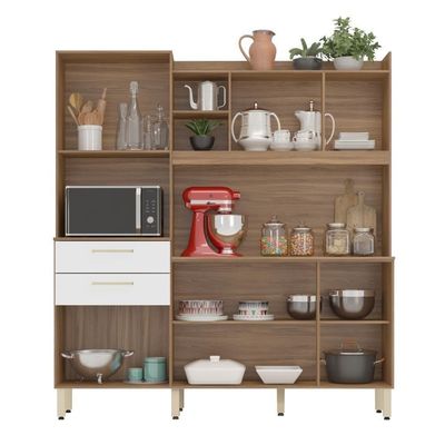 Cozinha Completa 6 Portas Savana Amendola Branco