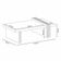 Aparador Astro E Mesa De Centro Luna Nature Off White Com Espelho – Hb Móveis