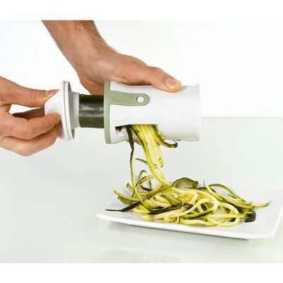 Cortador de Legumes com 3 Funções Vera Ghidini Verde com Branco