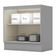Balcão 2 Portas 80 Cm Nova York Cinza – Henn