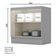 Balcão 2 Portas 80 Cm Nova York Cinza – Henn