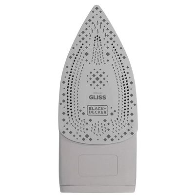 Ferro a vapor Black+Decker FX3100 com Antigotejamento Cinza e Branco / 220V