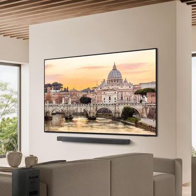 Smart TV 55 4K Samsung Neo QLED 55QN85D Processador com AI, AI Energy Mode, Dolby Atmos, Alexa built in, Wi-Fi, Bluetooth, USB e HDMI Chumbo