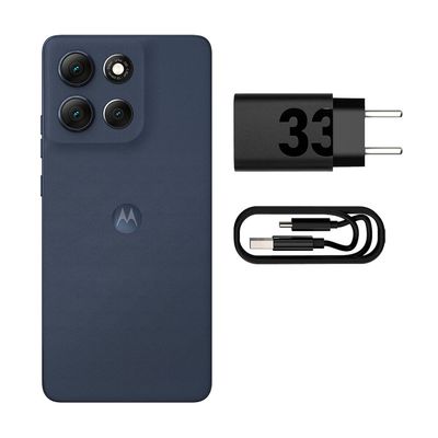 Smartphone Motorola Moto G86 Câmera 50 MP + 8 MP, 256 GB, 5G, Grafite - XT2527 Grafite