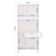 Cozinha Kit Cassia 6 Portas Branco - Poquema