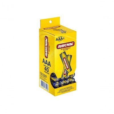 Pilha Comum Aaa Tubo Com 40 10303