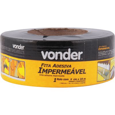 Fita Adesiva Impermeável 5 CmX10 m - Vonder