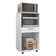 Balcão Multiuso Ambiente Duetto Duplo Forno Branco Supremo - Kits Paraná
