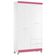 Berço Americano Mirelle Com Colchão E Guarda Roupa Ternura Baby 4 Portas Branco Flex - Incorplac