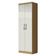Guarda Roupa Casal Coimbra 2005138 E Armário Multiuso New 2000192 Atacama Off White - Aramóveis