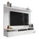 Painel Para Tv Home Suspenso Ambiente Noruega Branco - Móveis Leão